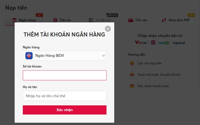 Trang chủ 8 Các hình thức thanh toán được BOT88 hỗ trợ đầy đủ