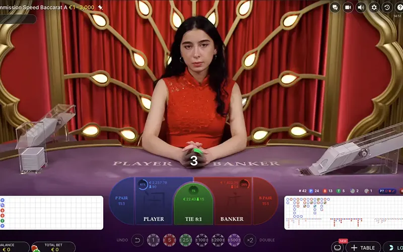 Giao diện Live Casino BOT88 Baccarat